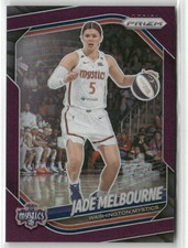 2025 Panini Prizm WNBA #128 Jade Melbourne Purple Prizms #/149