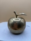 Vintage Brass Apple Bell, Paper Weight — photo 1