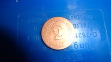 🇩🇪 🇩🇪 2 Imperial Penny 1874 F Imperial Era 🇩🇪 🇩🇪