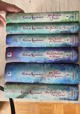 Oetinger Alea Aquarius Band 1-6 Gebundene Ausgabe Tanya Stewner Deutsch