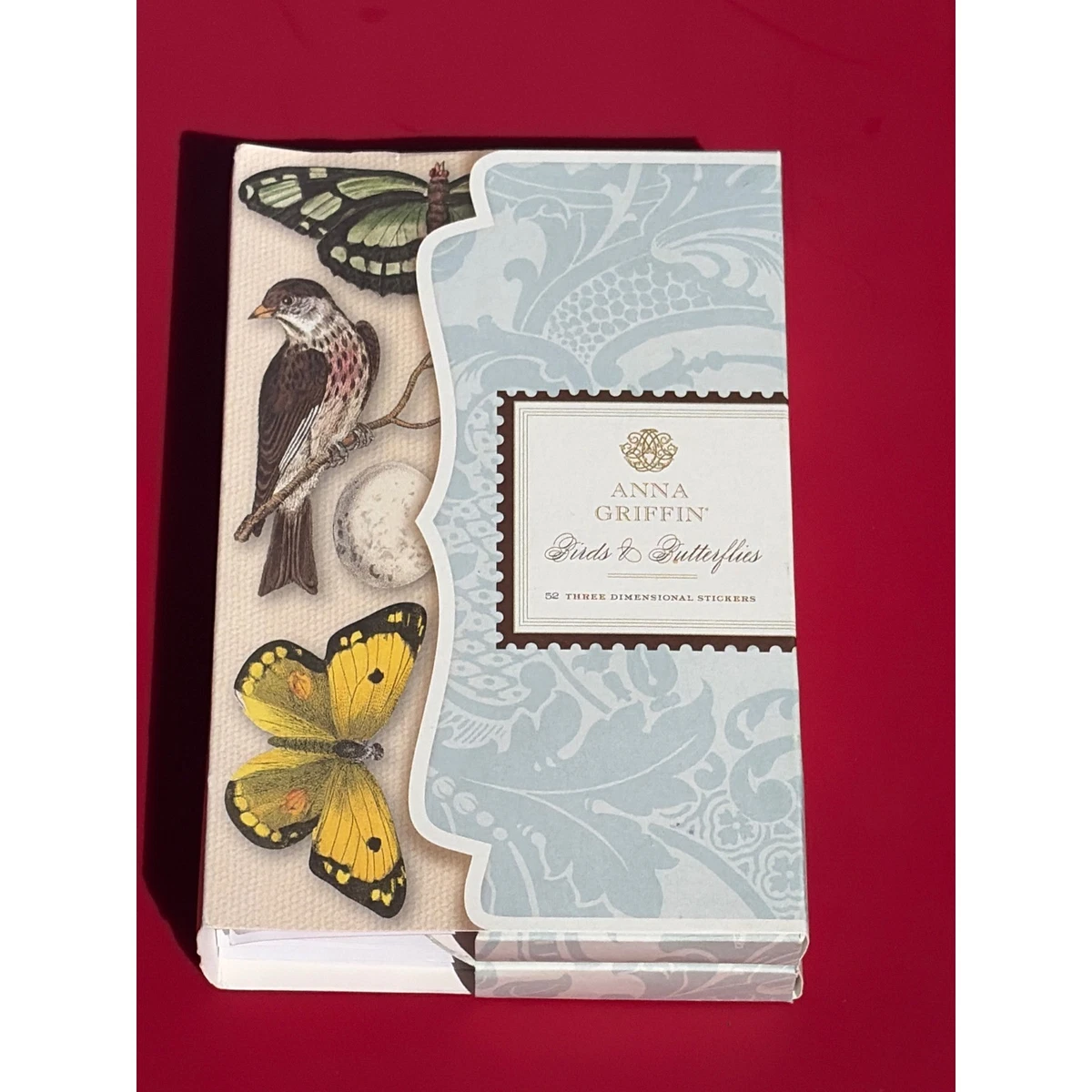 Anna Griffin - Découpes Embellissements Oiseaux Et Papillons - Lot Scrapbooking