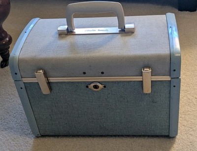 Vintage Ultralite Train vanity Case By Samsonite Luggage Made In USA