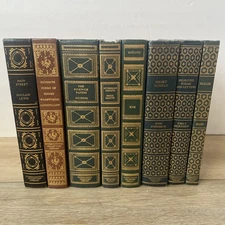 Lot Of 8 International Collectors Library Decorative Hardcover Books Classics