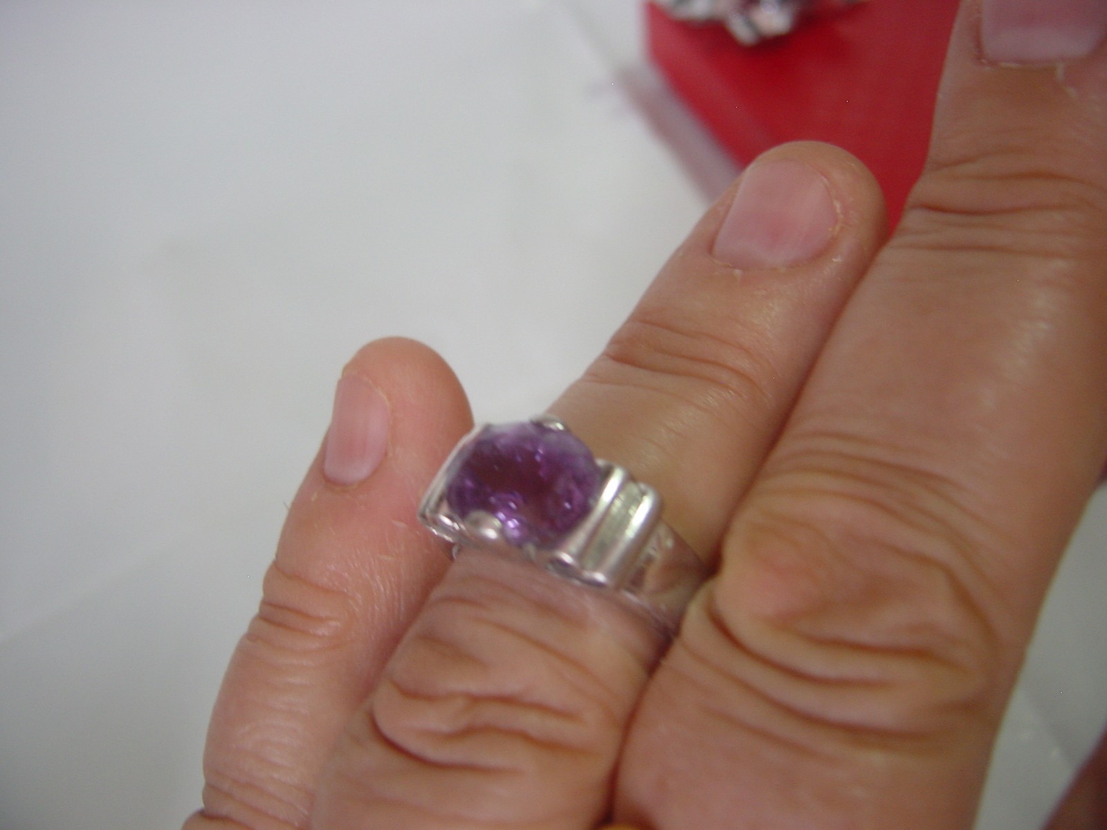 superb Solid Silver chunky Ring-large natural afr… - image 20