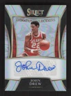 2021-22 Panini Select #SS-JDR Signature Selections John Drew AU Auto Hawks