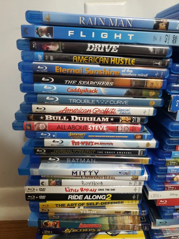 Лот из 100 фильмов Blu-Ray - Disney / комедия / экшн / супергерой / и т. д. - Изображение 2 из 4