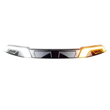 Eagle Lights HALOS LED Windshield Trim with White Running Lights & Amber Turn Si