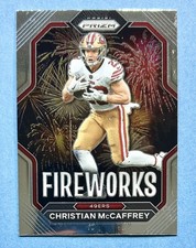 2022 Panini Prizm - Fireworks Christian McCaffrey #F-10 - MINT - PACK FRESH 🔥