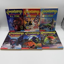Lot of 6 R. L. Stine Goosebumps Series 2000 Books: 1, 2, 5, 7, 10, 15