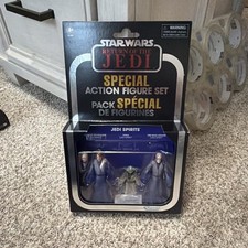 STAR WARS VINTAGE COLLECTION JEDI SPIRITS 3 PACK IN HAND RETURN OF THE JEDI