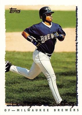 #ad Troy O#x27;Leary 1995 Topps 496 Milwaukee Brewers $1.00