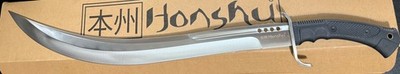 Honshu Boshin Saber Sword, 7CR13 Stainless Steel Blade, Molded Handle,Length 28''