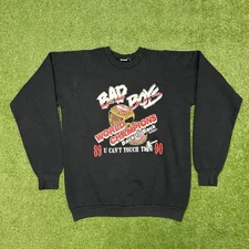 Vintage Detroit Pistons Bad Boys 89/90 Championship Hammer Time Crewneck Size L