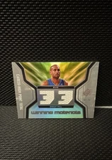 2007-08 SPx - Winning Materials Jersey Grant Hill #WMJ-GH Stats (MEM) Game worn!