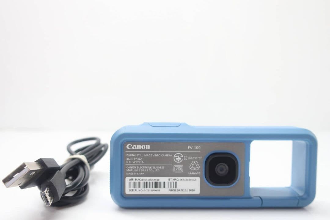 Canon iNSPiC REC FV-100 グレー Canon iNSPiC REC FV-100 Compact Digital Camera Tested Excellent
