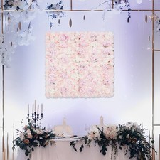 Artificial Flower Wall Background Silk Rose Flower Panels Wedding Backdrop Decor