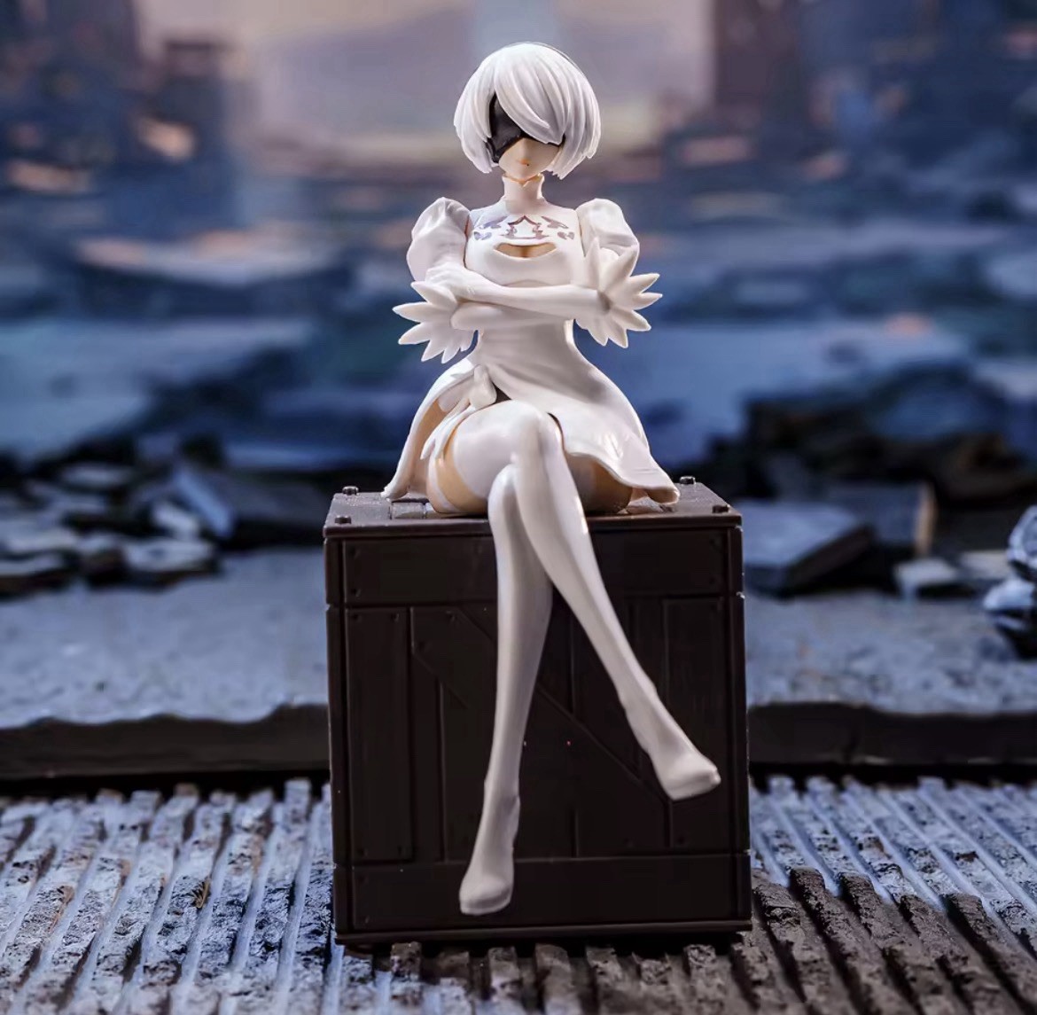 NieR Automata 2B Figure 15cm Anime PVC Statue YoRHa No.2 Type B