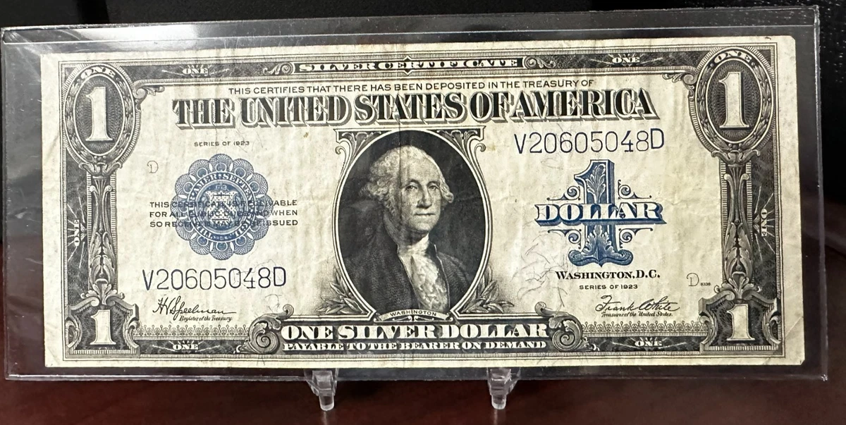 1923年 アメリカ合衆国 1ドル銀貨 1923 Silver Dollar Bill for sale | eBay