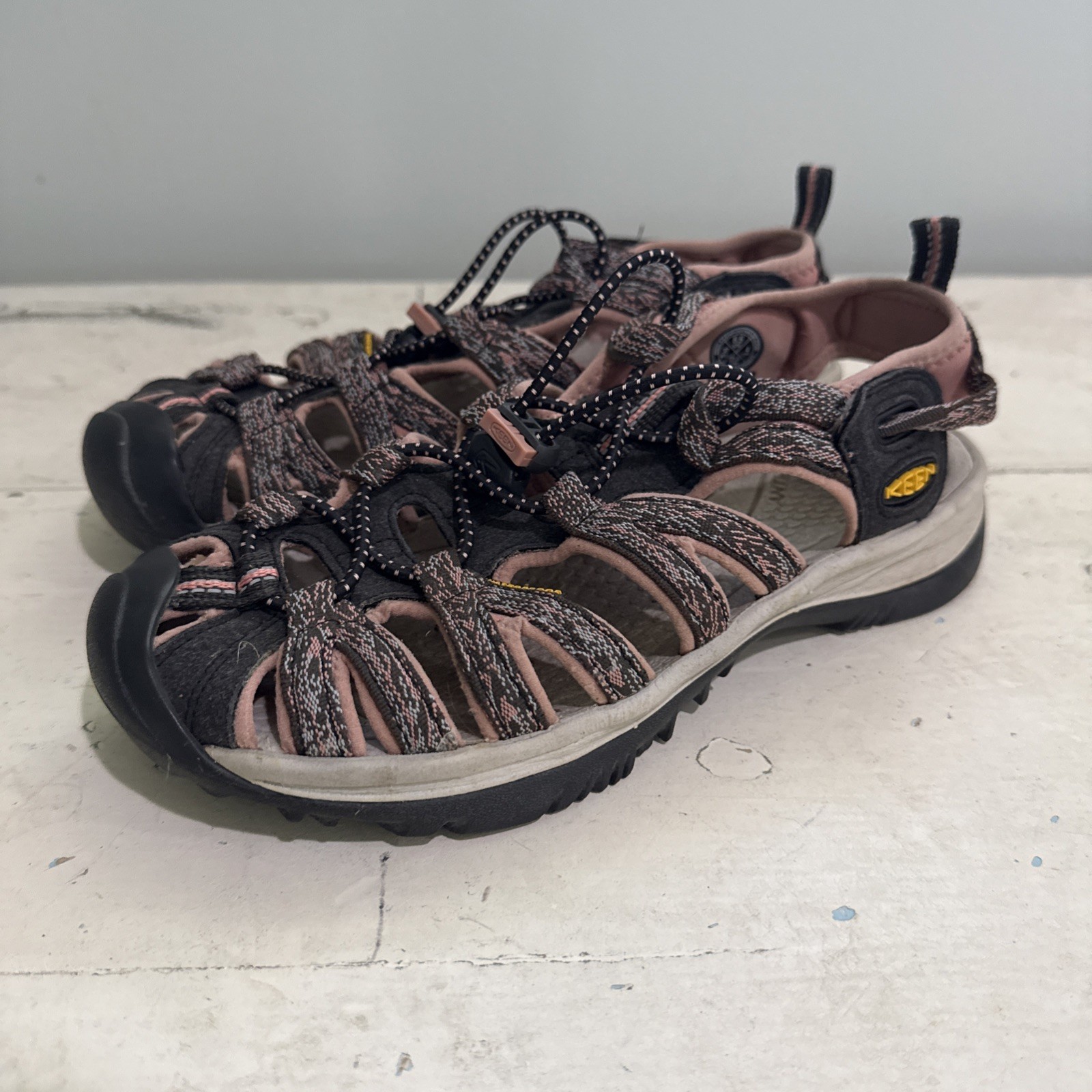 KEEN Sandali impermeabili donna Whisper grigio rosa Tg. 6 5