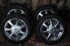 Cadillac Oem 17 Wheels With Pirelli P Zero Nero All Season Tires P23555zr17 98