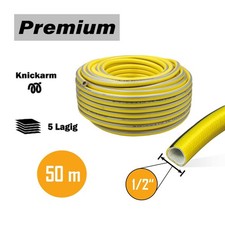 Stabilo-Sanitaer 50m Premium Gartenschlauch 12,5 mm 1/2" Trikot Wasserschlauch