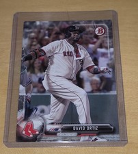 2017 BOWMAN #52 DAVID ORTIZ HOF BOSTON RED SOX