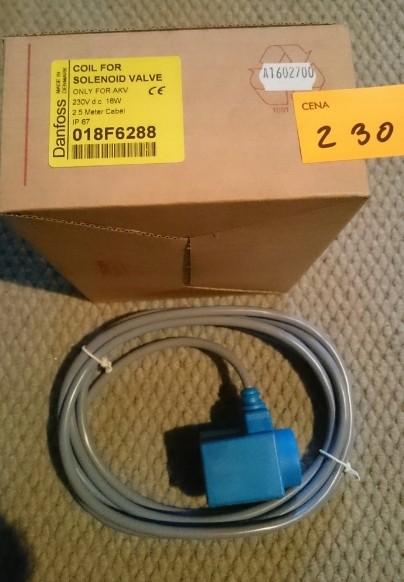 Danfoss Coil 018F6288 BF230DS 230V