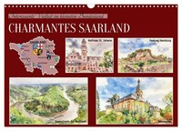 Claudia Kleemann | Charmantes Saarland (Wandkalender 2027 DIN A3 Quer),...
