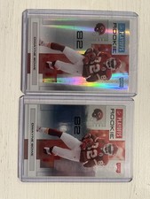 Dwayne Bowe Rookie RC Playoff True 1/1 + Jersey Number 82/399 Chiefs One Of One