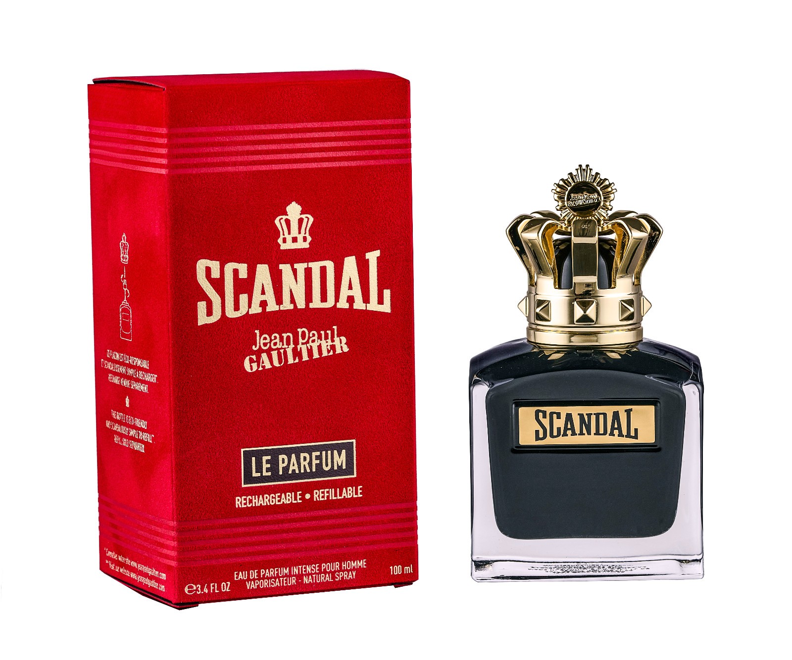 Jean Paul Gaultier Herren Scandal Pour Homme Le Parfum Gold 100Ml - Image 2
