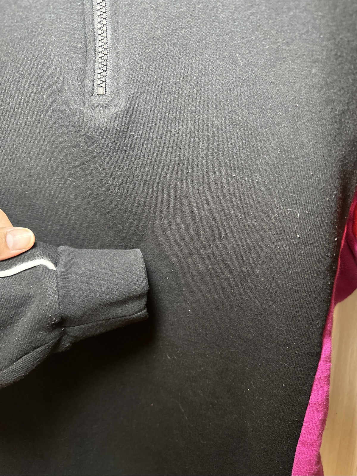 PINK Victoria's Secret Black and Pink Colorblock … - image 3