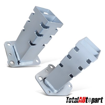 2x Aluminum Bumper Bracket for Chrysler 200 2015-2017 Front Left  & Right Side