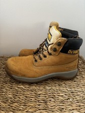 DeWALT Apprentice Honey Leather Safety Boots - UK 5 / EU 39 (Steel Toe)