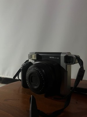 Fujifilm Instax Wide 300 Instant Film Camera - Black/Silver