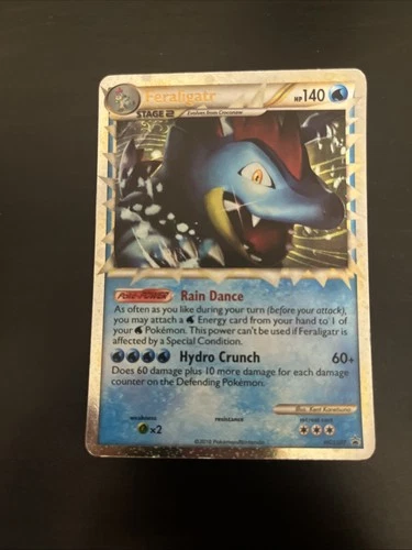 Feraligatr Holo HGSS07 LP/MP Heartgold & Soulsilver Promo