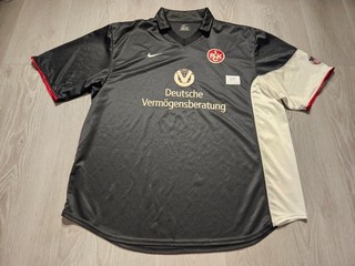 Mens Nike 1. FC Kaiserslautern Away football shirt 2000 2001 Size XXL