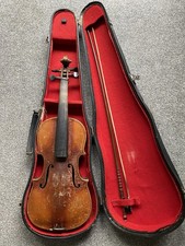Vintage Violin . Antonius Stradivarius Copy . Late 19th C Early 20thC