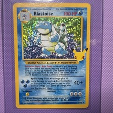 Blastoise 2/102 Celebrations: Classic Collection Holo Amazing Condition on eBay