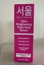 Korean Skin Care Kojic Acid Serum Alpha Arbutin – Dark Spot Remover Corrector...