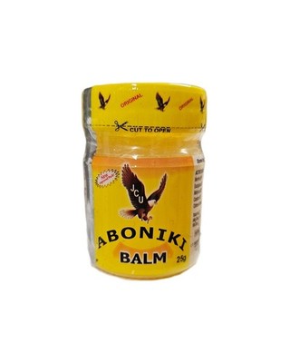 Aboniki Balsam lindert Schmerzen, Schmerzen, Taillenschmerzen, Rückenschmerzen, Erkältung und Katarrh -25g