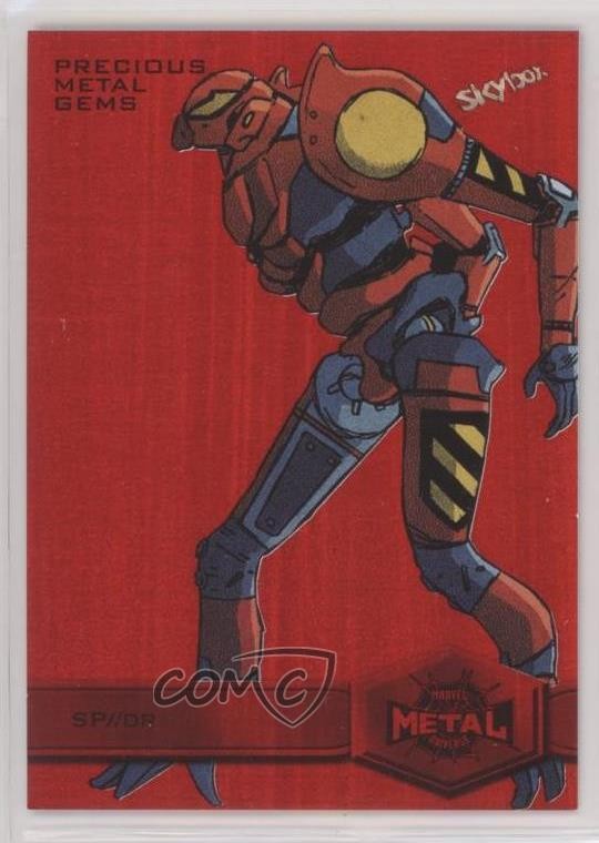 2022 Marvel Metal Universe Spider-Man High Series PMG Red /100 SP//dr #163 4x4