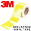 Miniaturansicht 7  - 3M Scotchlite 580 Reflective Tape - Full Colour Range Black White Decal Sticker