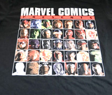MARVEL COMICS Characters Unisex T-Shirt Size Medium HTF