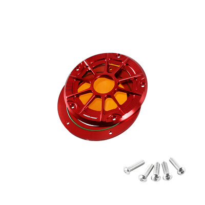 Copri Borse Laterali Per Moto Harley Touring (2014-2023) | Fodere In Pelle Microfibra Con Cuciture A Diamante Rosse - 4