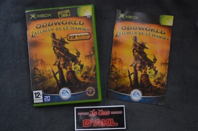 Jeu Xbox Classic : Oddworld La Fureur De L'Etranger (sans Notice) - Version FR En Très Bon état