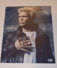 Billy Idol Signed Autographed 11x14 Photo Beckett BAS COA