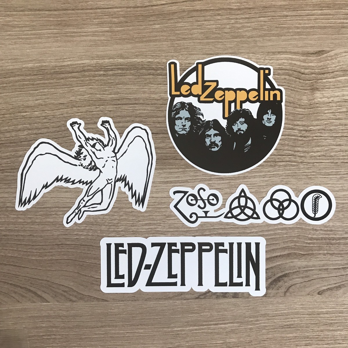 Vinyl Bumper Wall Car Cornhole Led Zeppelin Decal Sticker Decal - For ...