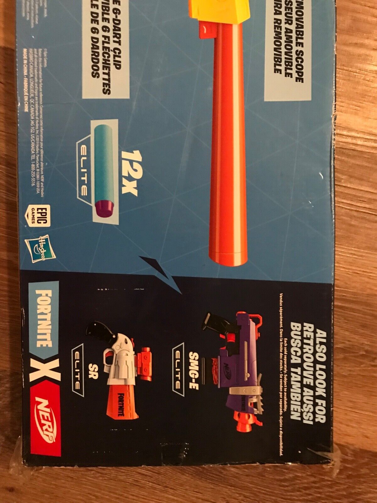 Fortnite Basr-L Bolt Action, Clip Fed Blaster -- Includes Removable –  ivaluemart