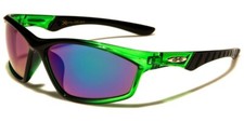 X Loop Sunglasses Plastic Frames Oval Lenses Sport Baseball Golf Driving For Men