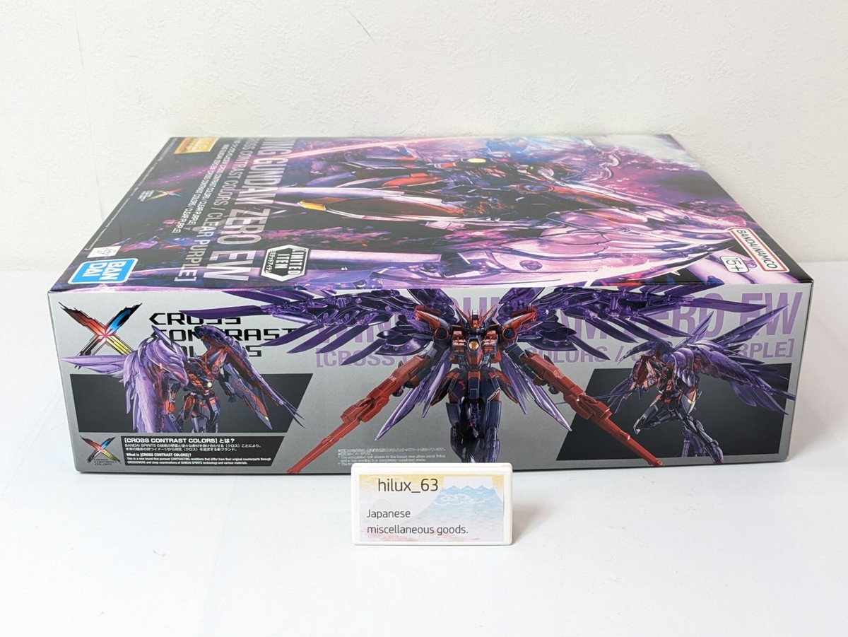 BANDAI 1/100 MG XXXG-00W0 Wing Gundam Zero EW CROSS CONTRAST